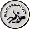 Fallborgarmärke vitt